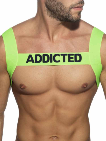 ADDICTED Harness neongrün  2