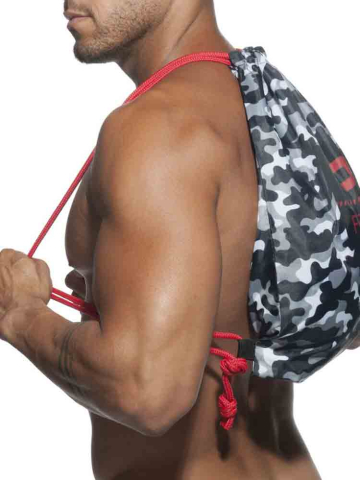 ADDICTED BackPack Charcoal Camouflage  2