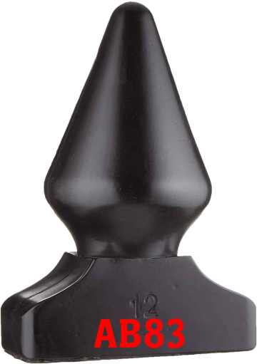 All Black Power-Plug GAY DEVIL 24x11,5cm  2