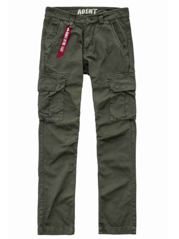 Alpha Industries Hose Agent Pant - dark olive  2