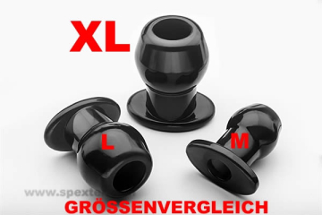 Tunnel-Plug, # XL schwarz  2