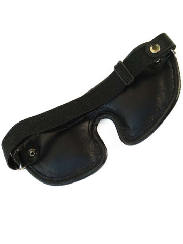 Augenbinde gepolstert mit Gummizug, schwarz  2