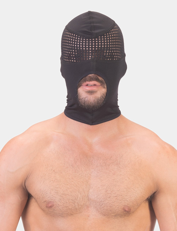 BARCODE Mesh Eye Fetisch Maske TROY  2