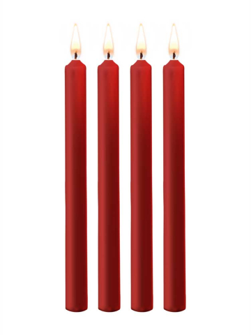BDSM Teasing Tropfkerzen 18cm rot  2