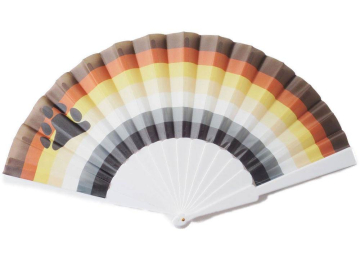 Bear Pride Fächer - klassisch 43x23cm  2