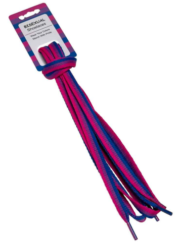 Bisexuell Schnürsenkel - 1 Paar  2