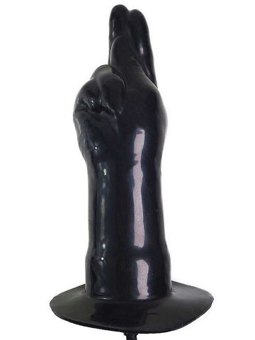 Blow-Up Fist-Hand mit Finger + Kern  2