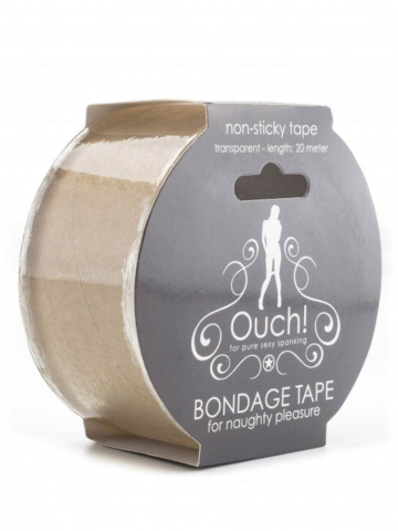 Bondage-Tape - 20 Meter - transparent/klar  2