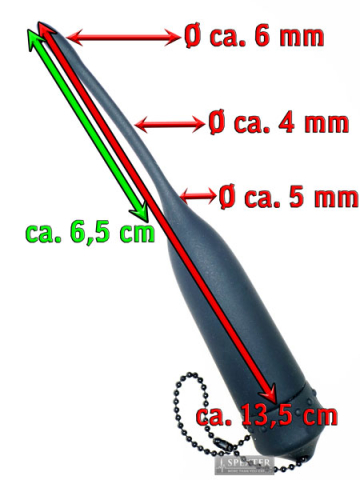 Harnröhren-Vibrator - Silikon CADENCE  2