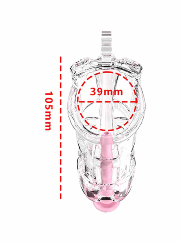 Cellmate Guardian Keuschheitskäfig clear SIZE 4  2
