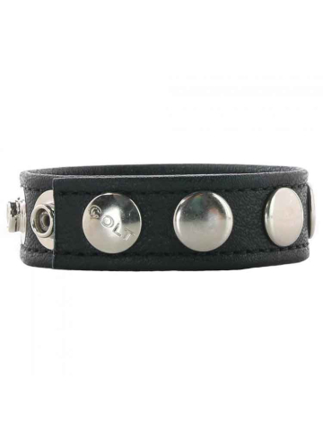 Leder-Cockring 5 Druckknöpfe  2