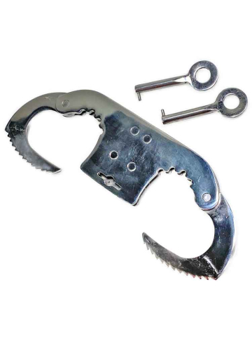 Daumenschellen Edelstahl  2