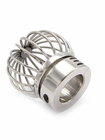 Edelstahl Ballstretcher mit Käfig  2