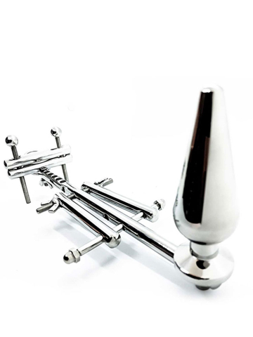 Edelstahl Keuschheits-Tool 4-in-1 CHASTITY  2