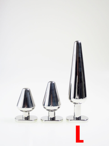 Edelstahlplug 152 x 38mm - large  2