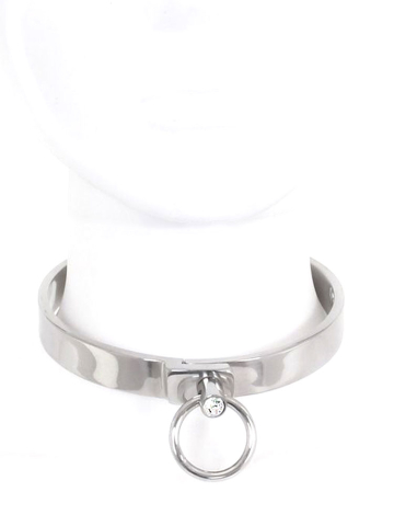 Edelstahl Halsreifen O-Ring  2