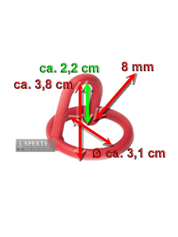 Eichelring CUM STOPPER, rot  2