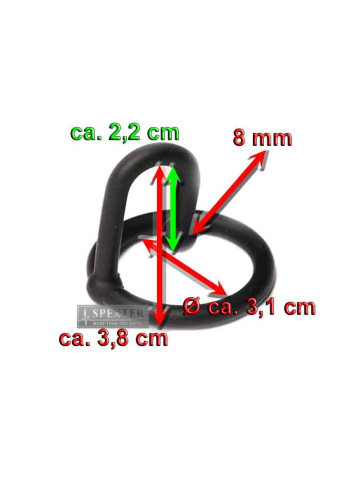 Eichelring CUM STOPPER, schwarz  2