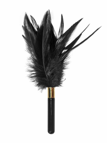 Federtickler Modell BURLESQUE - 23cm - schwarz  2