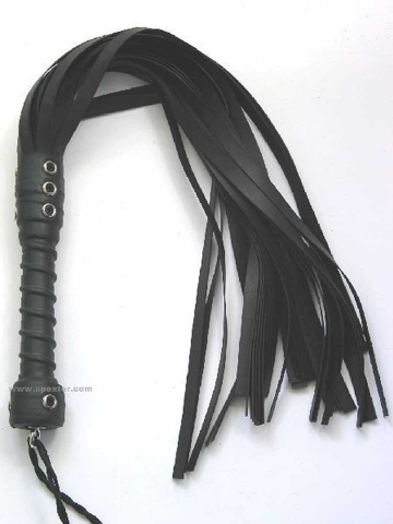 Flogger 30 Riemen 76cm Gummiriemen  2