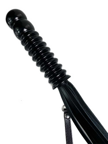 Flogger-Peitsche 66 cm - DICKER DIETER  2