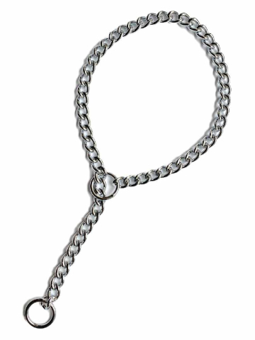 Führungskette kurz mit Ring 50cm  2