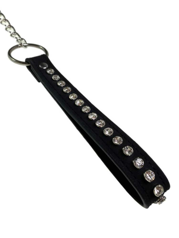 Führungskette mit Diamanten-Handschlaufe  2