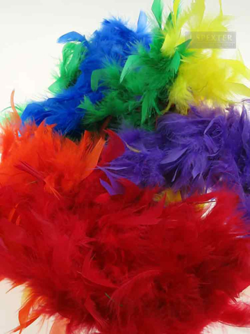 Gay Pride Regenbogen Federboa  2