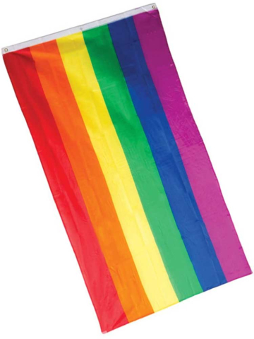 Gay Pride Regenbogen Flagge 90x150cm  2