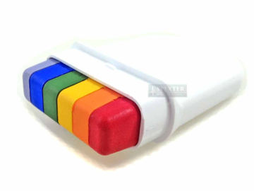 Gay Pride Regenbogen Gesichtsfarbe - Fanbrush  2
