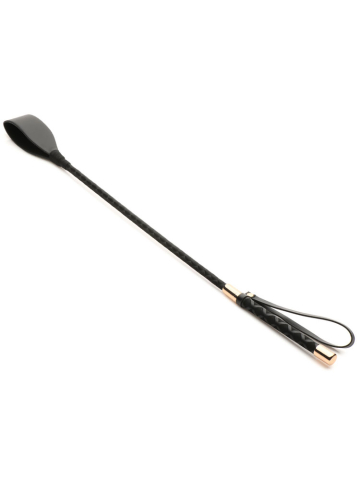 Gerte, schwarz-gold 60cm  2