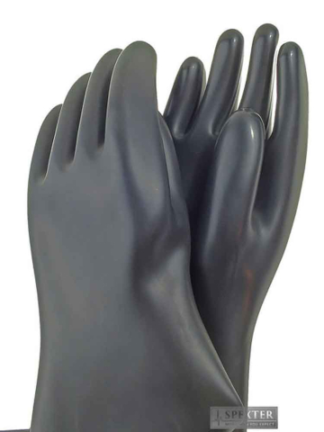 Gummi-Handschuhe INDUSTRIAL HEAVY - Oberarm 61cm  2