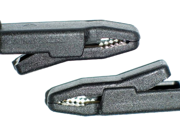 Elektro Klammern Hirschmann SCHWARZ  2