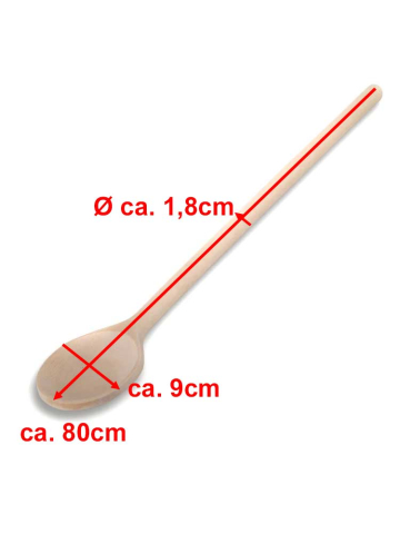 Holzlöffel 80cm  2
