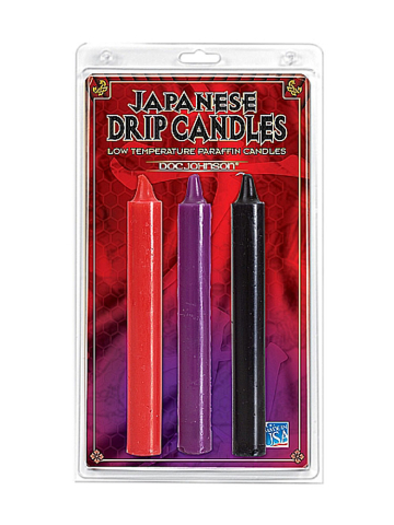Japanische BDSM Tropfkerzen - 3er Set  2