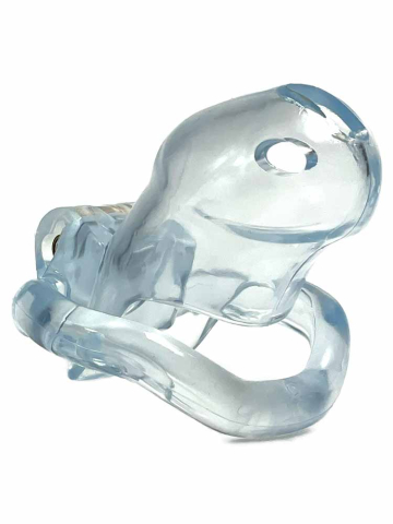 Keuschheitskäfig Kunststoff 9x3 transparent  2