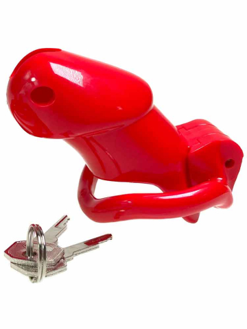 Keuschheitskäfig ROT  2