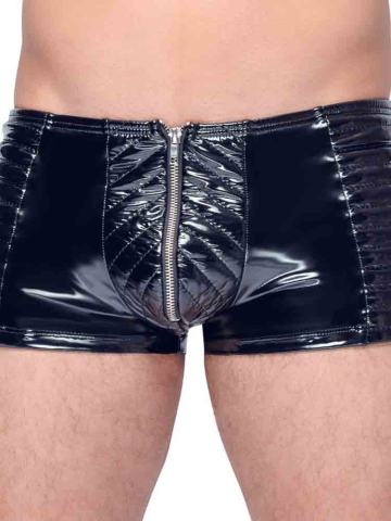 Lack Pants gesteppt Bikerstyle  2