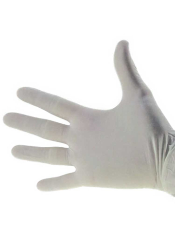 Latex Einmal-Handschuhe - 100er Pack  2