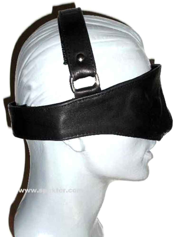 SPEXTER Leder-Halbmaske Augenbinde  2