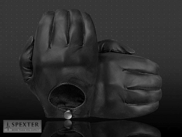 Leder-Handschuhe DELUXE offen  2