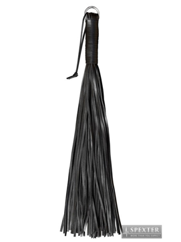 Flogger aus Riemen LEICHT / LIGHT - schwarz  2