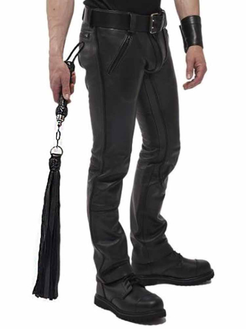 Mister B Impact Premium Leder-Flogger CURLING  2