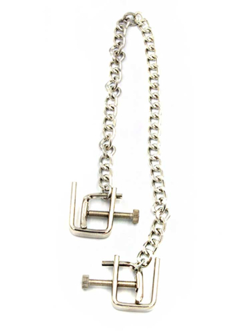 Mister B Pinch Pressure Klemmen mit Kette  2
