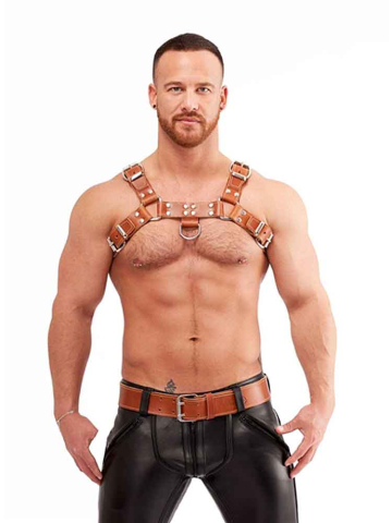 Mister B Signature Harness Braun  2