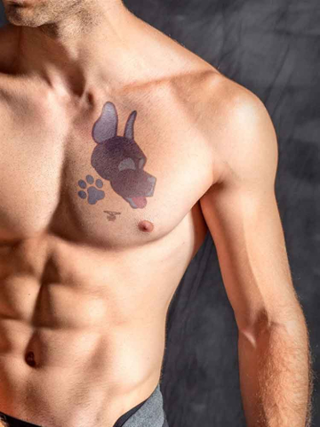Mister B Temporary Tattoo PUPPY  2