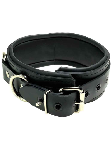 Mister S Bondage-Neoprenhalsband - abschließbar  2