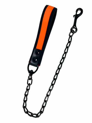 Mister S Neopren Hundeleine - orange  2