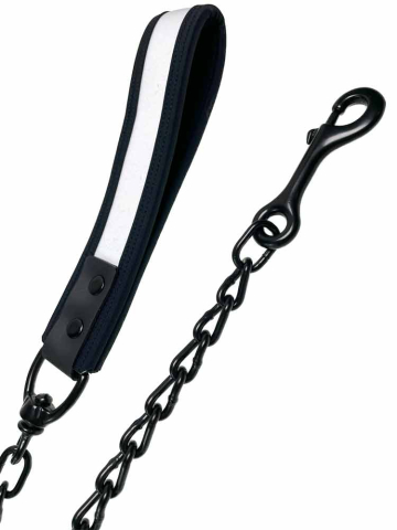 Mister S Neopren Hundeleine - weiss  2
