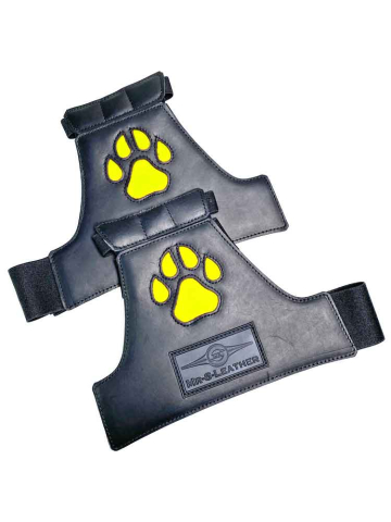 Mister S OPEN PAW Puppy Handschuhe - gelb  2